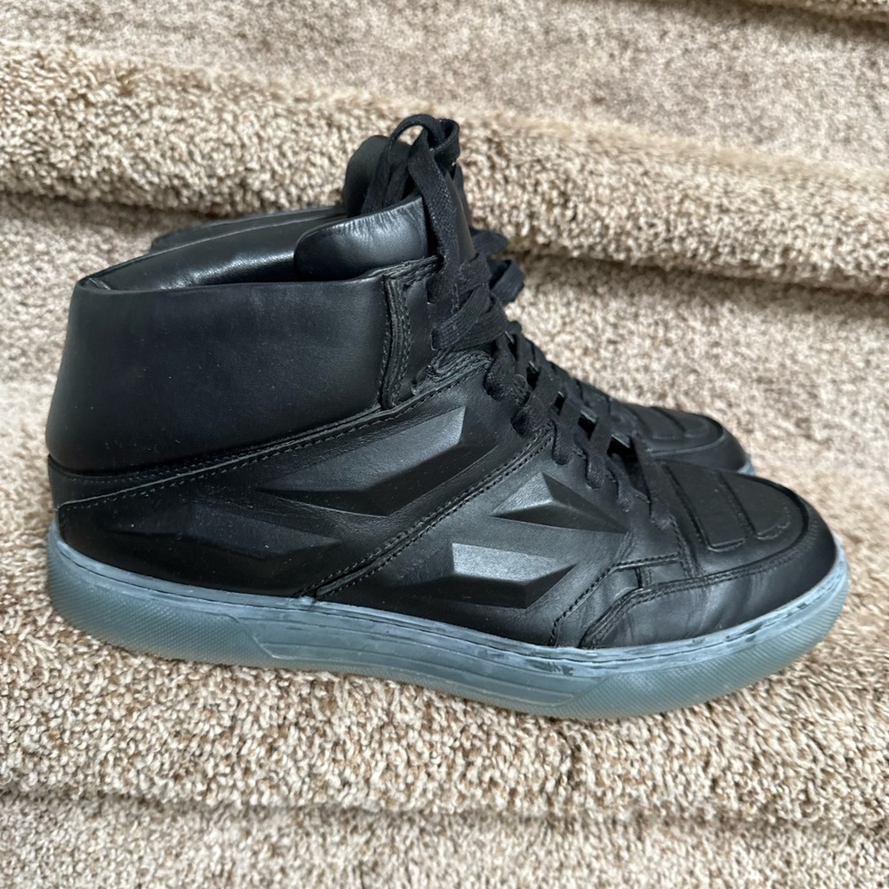 Alejandro Ingelmo Men's Exotron  Black High Top  Sneakers